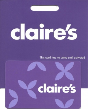 Claire's Giftcard